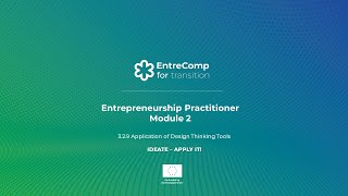 Learning Path 3 | Application of Design Thinking Tools: Ideate Part 2 | EntreComp4Transition