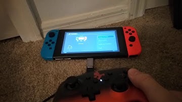 how use a wired controller in handheld mode for Nintendo Nintendo switch