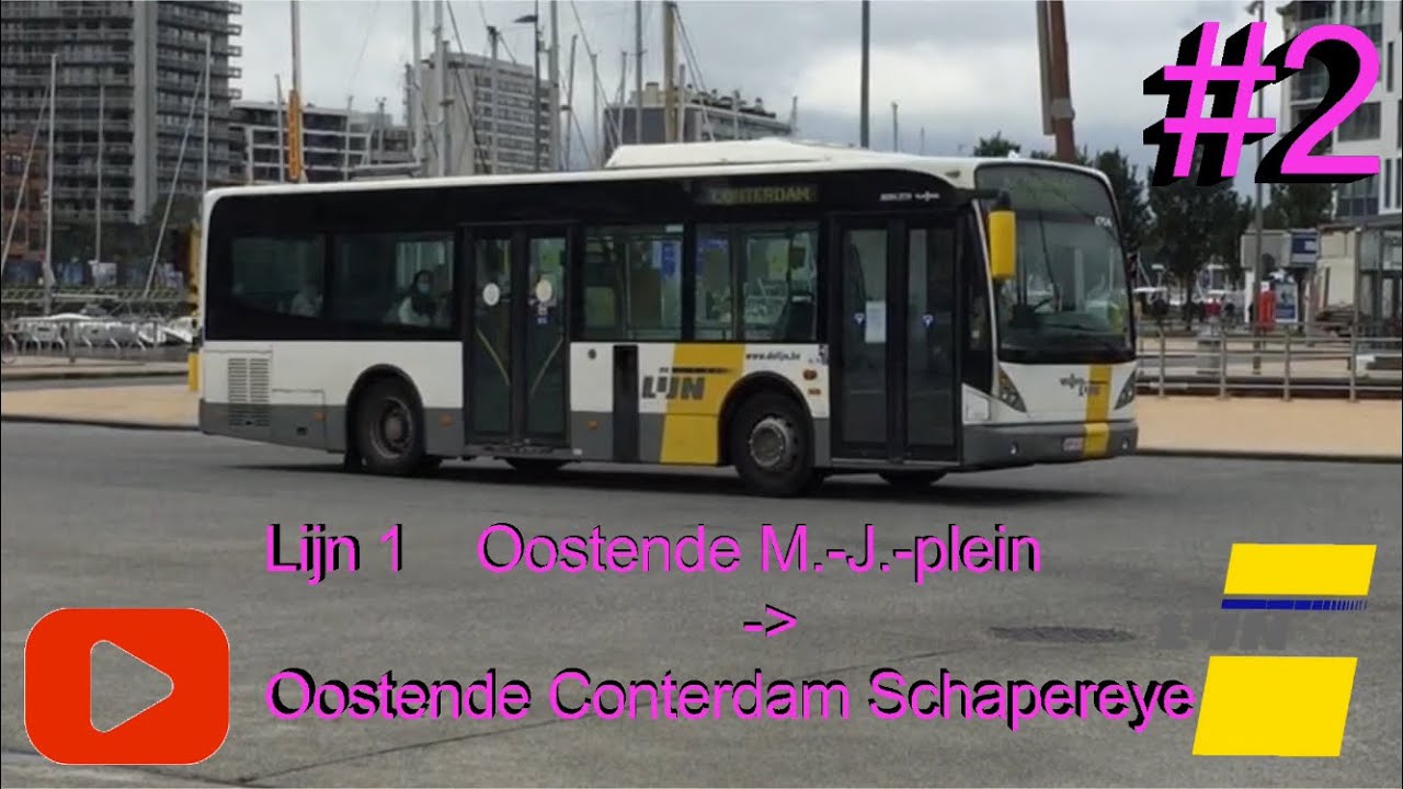 Lijn 1 Oostende Marie-Joséplein - Oostende AZ Damiaan/Oostende Conterdam Schapereye '20 #2