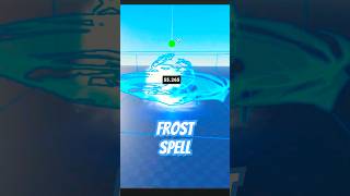 Making Roblox VFX - ❄️ Frost Spell #robloxdev #robloxstudio #robloxvfx