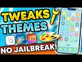 Ios 17 get tweaks and themes no jailbreak iphone  ipad