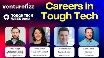 Careers in Tough Tech - Event Recording