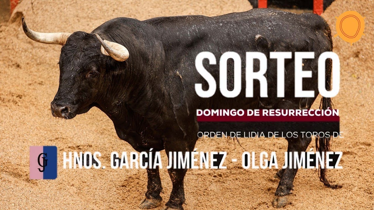 SEVILLA 2024 - Dom. de Resurrección | Sorteo de los toros de Hnos. García Jiménez - Olga Jiménez