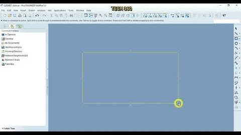 Pro Engineer Tutorial for Beginner - 1 | Pro E Sketcher Tutorial