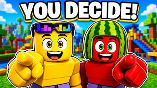 YOU Decide OUR Avatars!