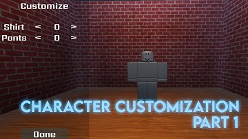 Roblox Character Customization Tutorial | Part 1 | 200 Subs Special
