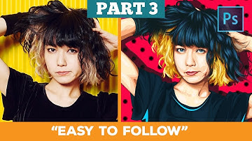 [ Photoshop tutorial ] Transform a Photo into Anime (LIP) #PART 3