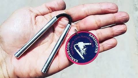 CÔN NHÔM SIÊU NHỎ (Super mini-chuck aluminum) tại #KANSHOP nunchaku shop. #KANCLUB côn nhị khúc