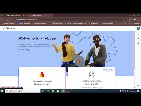 Flutter firebase connection