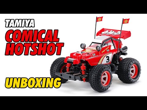 Tamiya Comical Hotshot GF-01CB Unboxing | CompetitionX - YouTube
