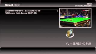 VU+ Solo 4K E10 - HDD mount
