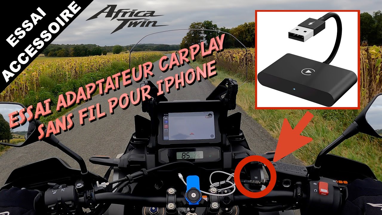 Adaptateur CarPlay sans fil compatible toutes marques - CAR-P-LINK