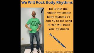 We Will Rock Body Percussion Rhythms