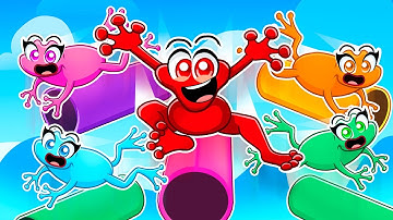 We Played Frog Jump...