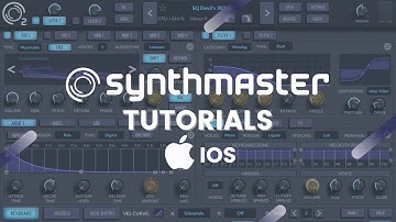 Sound Design with SynthMaster 2 iOS Part 1