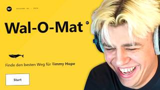 Ich mache den Wal-O-Mat (kompletter Fiebertraum)