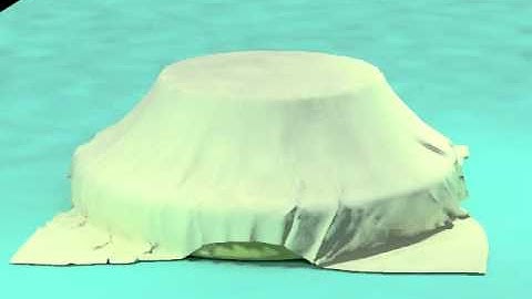 3ds Max : Vray Cloth Simulation