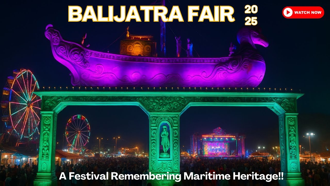 Balijatra 2025 | Cuttack’s Grand Festival Vlog | Mahanadi Riverbank Fair 🌊✨||Ama Odisha