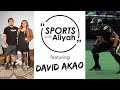 Arena football player  fitness trainer david akao  the sports with aliyah talk show