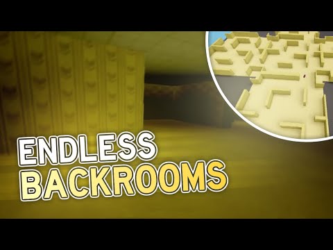 I tried making an (Infinite) backrooms game in Roblox