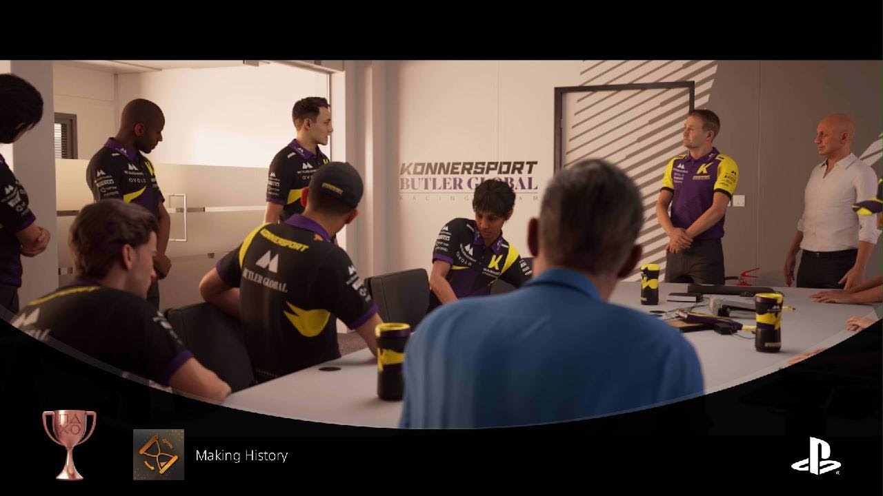 F1 23 Making History Trophy