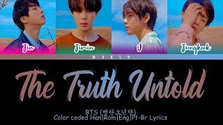 Download Lagu BTS (방탄소년단) – The Truth Untold (전하지 못한 진심) (Feat. Steve Aoki) (Color Coded Lyrics/Han/Rom/Eng/Pt-Br) MP3 Download Lagu BTS (방탄소년단) – The Truth Untold (전하지 못한 진심) (Feat. Steve Aoki) (Color Coded Lyrics/Han/Rom/Eng/Pt-Br) MP3