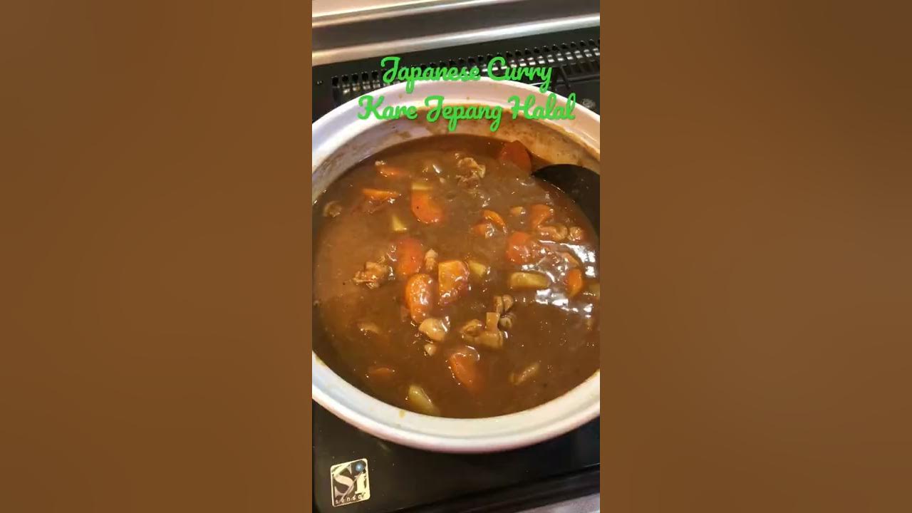 KARE JEPANG || JAPANESE CURRY HALAL ( HOMEMADE )#Shorts #shortsvideo
