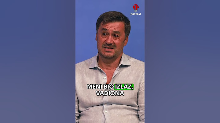 - Jedini izlaz da ne završim u nekim fabrikama bio mi je fudbalRade Bogdanović u (IN)Direktu