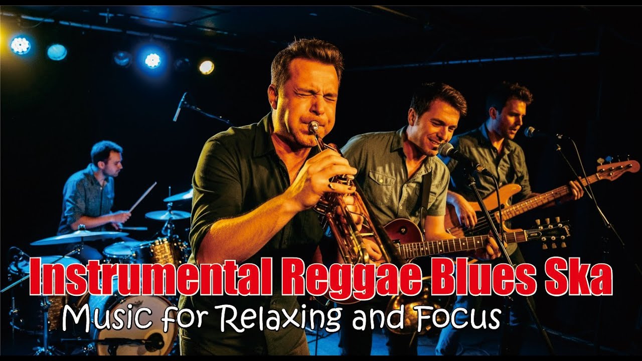 Instrumental Reggae Blues Ska Music for Relaxing and Focus