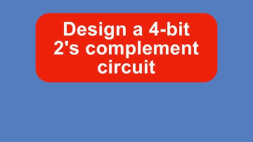 Design a 4-bit 2