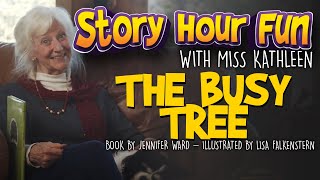 Miss kathleen takes us all on a grand adventure to "the busy tree" by
jennifer ward & lisa falkenstern. this is kathleen's big debut, her
very first you...