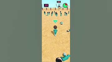 part 🚷💔😭 squid game 3D play k sniper challenge #squidgame #viral #jondada #gaming #shorts