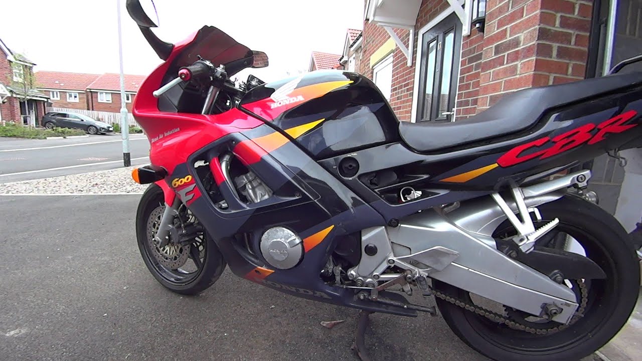 Honda CBR600 Exhaust, Steering bearings & service YouTube