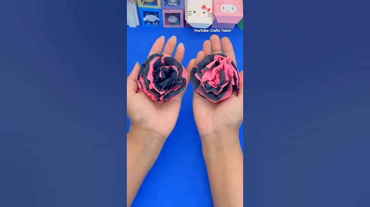 Jisoo’s flower ring 💍 making with paper #shorts #youtubeshorts #jisoo #jisooblackpink #blackpink