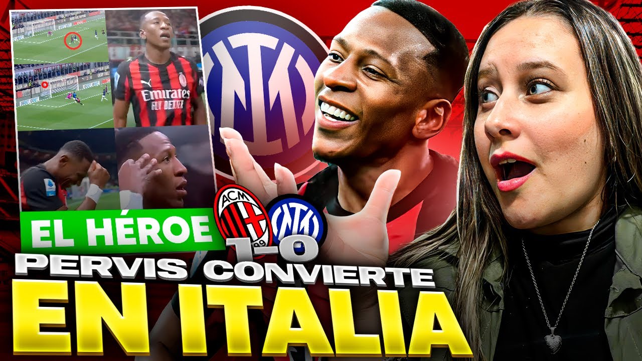 🔥💣PERVIS ESTUPIÑAN CONVIERTE Y LE DA LA VICTORIA AL MILÁN, en el CLÁSICO DE LA MADONINA/🇦🇷 lo ELOGIA