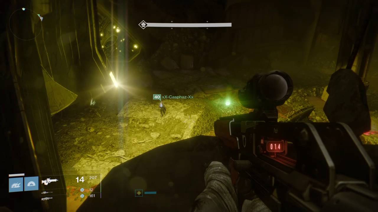 Destiny - Strike Wreched eye cheese spot