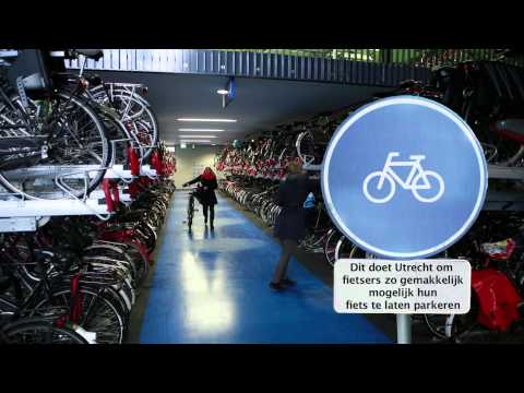 P- route fietsparkeren in Utrecht