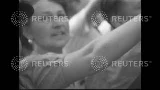 1938 GERMANY / POLITICS: Germany votes on the annexation of Austria