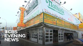 A look at the history of Nathan's Famous hot dogs