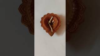 Old diya reuse #diya decoration #diya painting #homedecor #art #diwali #traditionaldecor #shorts