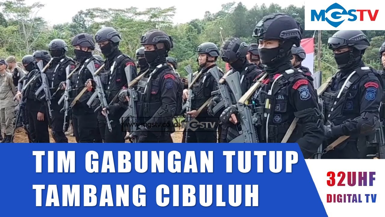 TAMBANG EMAS BLOK CIBULUH DITUTUP TIM GABUNGAN