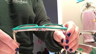 Adjusting PAIR Eyewear Tops and Base Frame Glasses