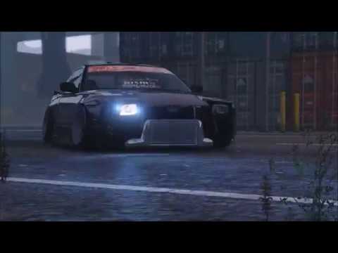 street drifting in red s13 gaming logo