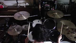 The Naked and Famous Punching in a dream DRUM COVER