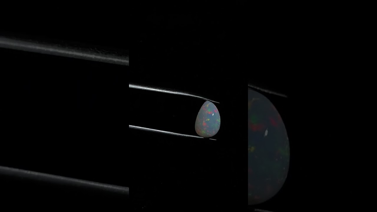 Ethiopian Opal Pear Cabochon