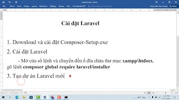 Laravel -  Install and Create New Laravel Project (Part1)