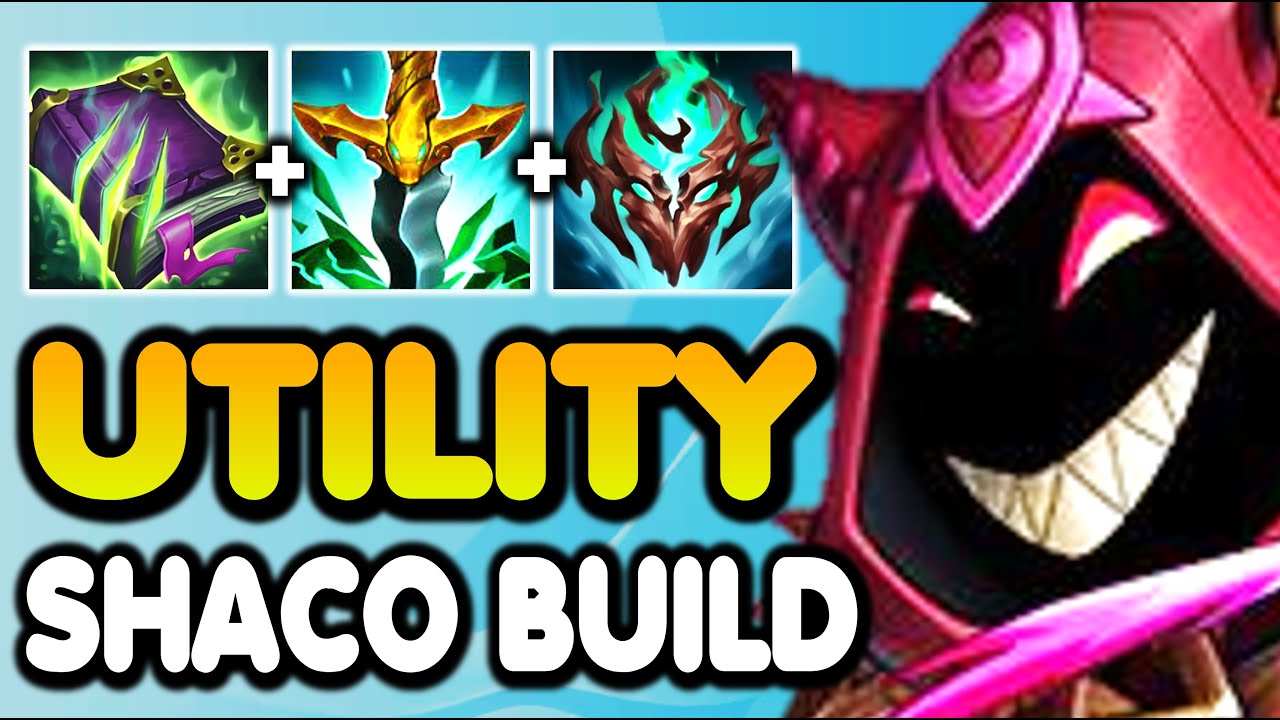 MY NEW UTILITY SHACO BUILD!! (REDUCE SHIELDS, HEALING, AND MAGIC RESIST ...