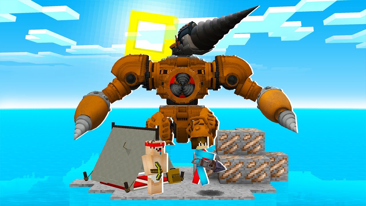 🇺🇦 НУБ І ПРО ВИЖИВАЮТЬ НА ОСТРОВІ В ОКЕАНІ З ДРИЛЬ МЕНОМ ТИТАНОМ SKIBIDI TOILET У МАЙНКРАФТ