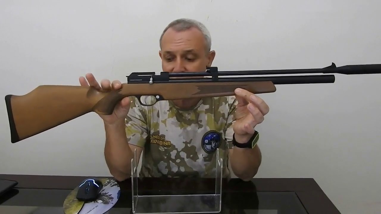 REVIEW DA CARABINA PCP ARTEMIS PR900W G2 CAL. 5.5  - ARMA COM VÁLVULA REGULADORA DE FÁBRICA