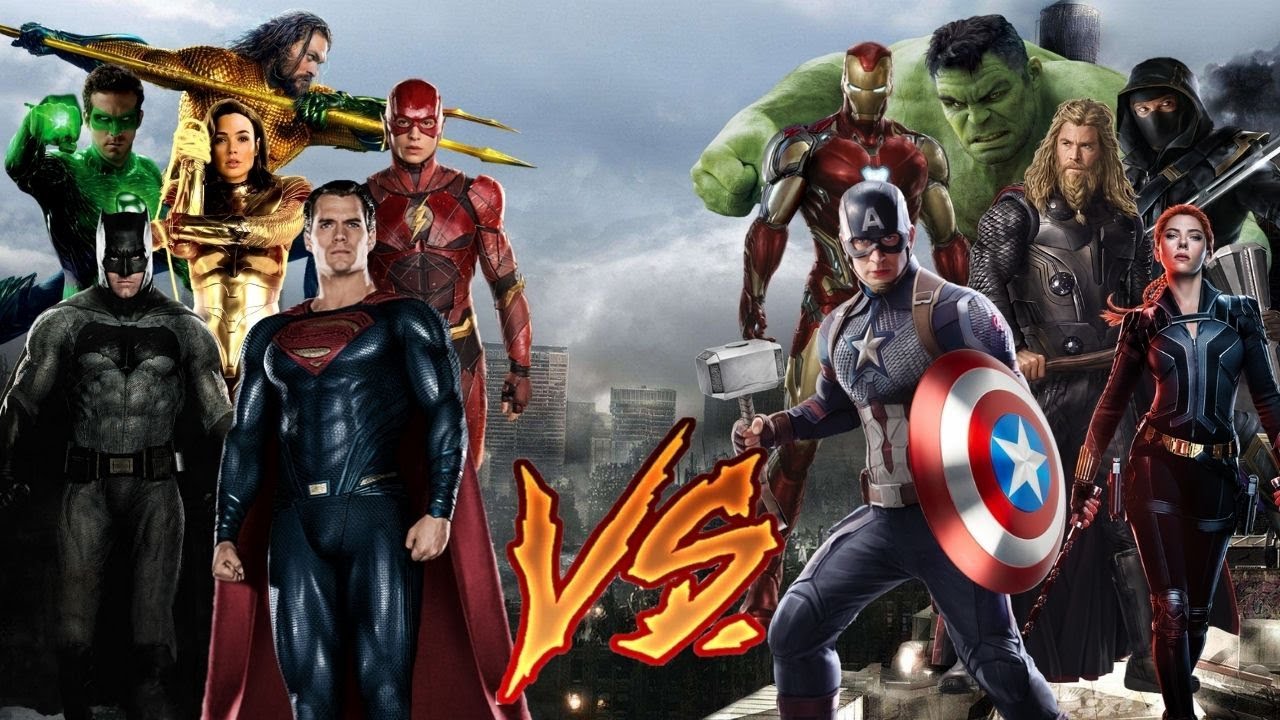 Vengadores Vs La Liga De La Justicia